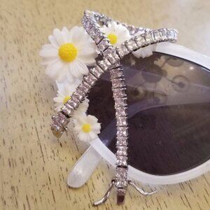 18k plated Swarovski Elements Princess cut Women's bracelet